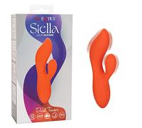 CALIFORNIA EXOTICS STELLA DUAL TEASER ORANGE