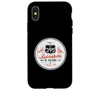 California Highway 395 - Eastern Sierra Adventure Club Custodia per iPhone X/XS