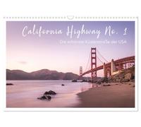 California Highway No. 1 - The most beautiful coastal road in the USA (Wall Cale