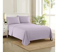 California King Sheet Sets - Breathable Luxury Sheets with Full Elastic & Secure Corner Straps Built In - 1800 Supreme Collection Cal King Deep Pocket Bedding Set, Sheet Set, California King, Lilac