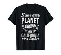 California King Snake Funny California Animals Maglietta