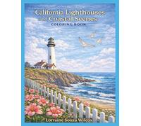 California Lighthouses and Coastal Scenes Coloring Book