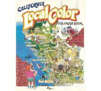 California Local Color Coloring Book