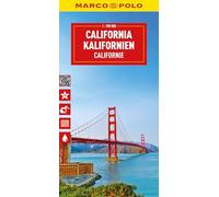 Marco Polo Wegenkaart Californië: wegenkaart 1:900.000