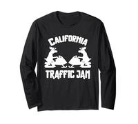 California Moose Snowmobile Traffic Jam Regalo per Rider Maglia a Manica