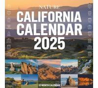 California nature Calendar 2025: Explore the Wild Beauty of the Golden State