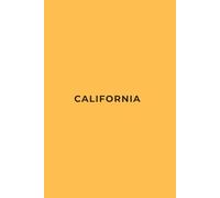 CALIFORNIA - Premium Lined Journal | 6" x 9" | Soft Cover | 120+ Pages: A High-Quality Writing Notebook - Ideal for School, Work, or Thoughtful Gifts