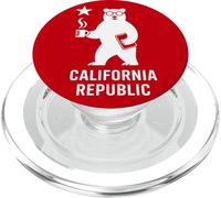 California Republic Flag Tech Imprenditore Innovatore Orso PopSockets PopGrip per MagSafe