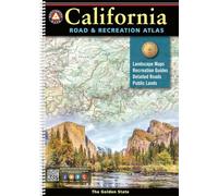 California Road and Recreation Atlas - 13th Edition