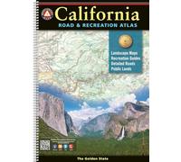 Benchmark Maps – Atlante stradale e ricreativo della California