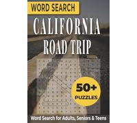 California Road Trip Word Search Puzzle Book: Easy-to-Read Word Searches Featuring Outdoors, West Coast, Travel, Santa Monica, Nature, Geography, and ... Gift for Vacations, Holidays & Relaxation)