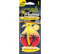 California Scents AC CS Ambientador Coche Palmera Papel 1Ud Tropical Colada