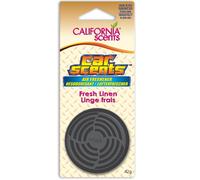 California Scents AC CS Ambientador Coche Lata Bl1 Lino Fresco