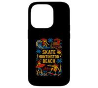 California Skate Huntington Beach Retro Uomo Surfs Up Custodia per iPhone 14 Pro