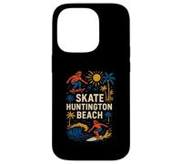 California Skate Huntington Beach Retro Uomo Surfs Up Custodia per iPhone 14 Pro