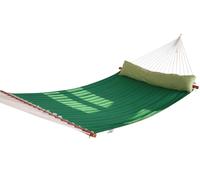 California Smaragd green - amaca a doppia barra imbottita resistente alle intemperie (certificata FSC™) zielony