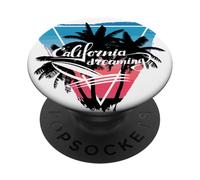 California sognare, California spiaggia PopSockets PopGrip Adesivo