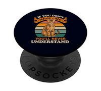 California Spangled Cat Owner Retro Se non ne hai uno PopSockets PopGrip Adesivo