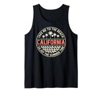 California Summer Vacation, Sunshine, Take Me to The Beach Canotta
