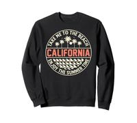 California Summer Vacation, Sunshine, Take Me to The Beach Felpa