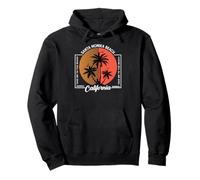 California Summer Vacation, Sunshine, Take Me to The Beach Felpa con Cappuccio