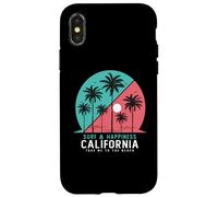 California Summer vibes, Sunset Wave, Take me to the beach Custodia per iPhone X/XS
