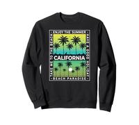 California Summer vibes Wave sunshine, Take me to the beach Felpa