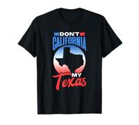 California Texas Detti Orgoglio Texano Patriotic Maglietta