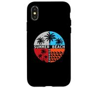 California Vacation, Sunshine, Summer Beach Paradise Custodia per iPhone X/XS