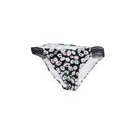 California Waves Bianco Nero Margherita Duca Motivo Floreale Cinturini Bikini S