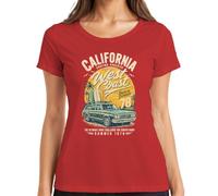 California West Coast Endless Summer 1978 - Maglietta da donna, Colore