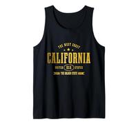 California West Coast Pride Vintage Canotta