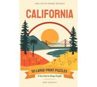 California Word Search: 50 Large-Print Themed Word Search Puzzles, Each with a Fun Fact - for Adults and Seniors
