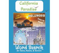 California word search puzzle book