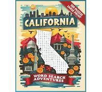 California Word Search Puzzle Book for Adults: Large Print Brain Games and Travel Activities: 100 California-Themed Puzzles with Verified Fun Facts | Easy-to-Read for Seniors, Travelers & Gift-Givers
