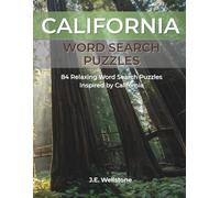 California Word Search Puzzles: 84 Relaxing Word Search Puzzles Inspired by California