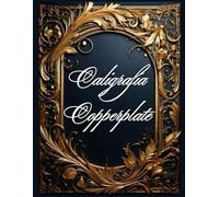 Caligrafía Copperplate: Libro de Caligrafía para Adultos para Mejorar la Letra Cursiva