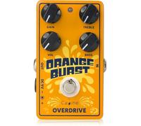 Caline CP-516 - Orange Burst, pedale effetto overdrive per chitarra, design True Bypass