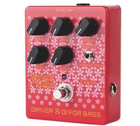 Caline CP-59 Driver Bass Effect Pedal con funzione DI Bass Amp