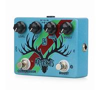 Caline DCP-01 Artemis Compressor Boost Doppio Pedale Effetti Chitarra