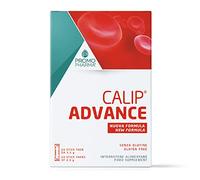 Calip Advance - Integratore per Colesterolo e Trigliceridi - con Caigua, Riso Rosso Fermentato e Coenzima Q10 ad Alta Concentrazione - 20 stick da 2,5 g