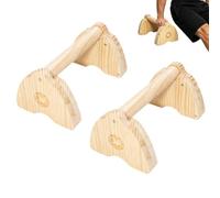 Calisthenics - Aste da ginnastica, ergonomiche, parallele | 2 barre parallele per flessioni, dip, per stand a mano, a L, tavole, dip, interni ed esterni, palestra a casa