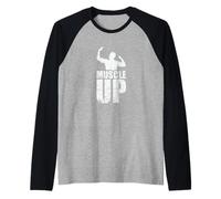 Calisthenics Goditi la Vita Forza e Controllo del Corpo Maglia con Maniche Raglan