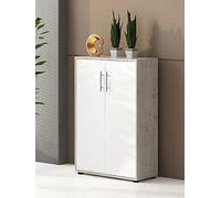 CALITAN FURNITURE FACTORY SP Z O.O. LIBRERIA Omega II Bianco FRASSINATO E Cemento