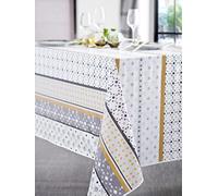 CALITEX Tela cerata Riviera, Grigio, 140 x 250 cm