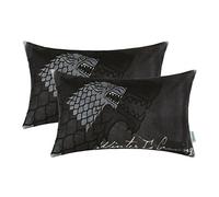 CaliTime Copricuscini e federe Game of Thrones Case Badge Cuscino Copertine Gettare Cuscino Casi protettore Conchiglie per Divano Divano Camera da Letto Casa Natale Arredamento (45cm x 45cm)