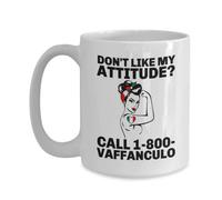 Call 1 800 Vaffanculo Tazze Da Caffè Con Manico Tazze In Ceramica Tazza 330Ml Per Bevande Uomo Tè