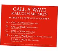 Malcolm McLaren and The Bootzilla Orchestra Call a Wave Remixes (Vinyl LP)