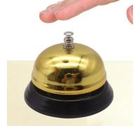 Call Bell - Campanello di servizio da tavolo, accessorio per ristorante, hotel, robusto strumento per l'ospitalità, scelta di notifica per scuole, cucine, hotel, ristoranti, banconi