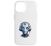 Call Center Agent - Robot telefonista con auricolare Ki Ai Gifts Custodia per iPhone 14